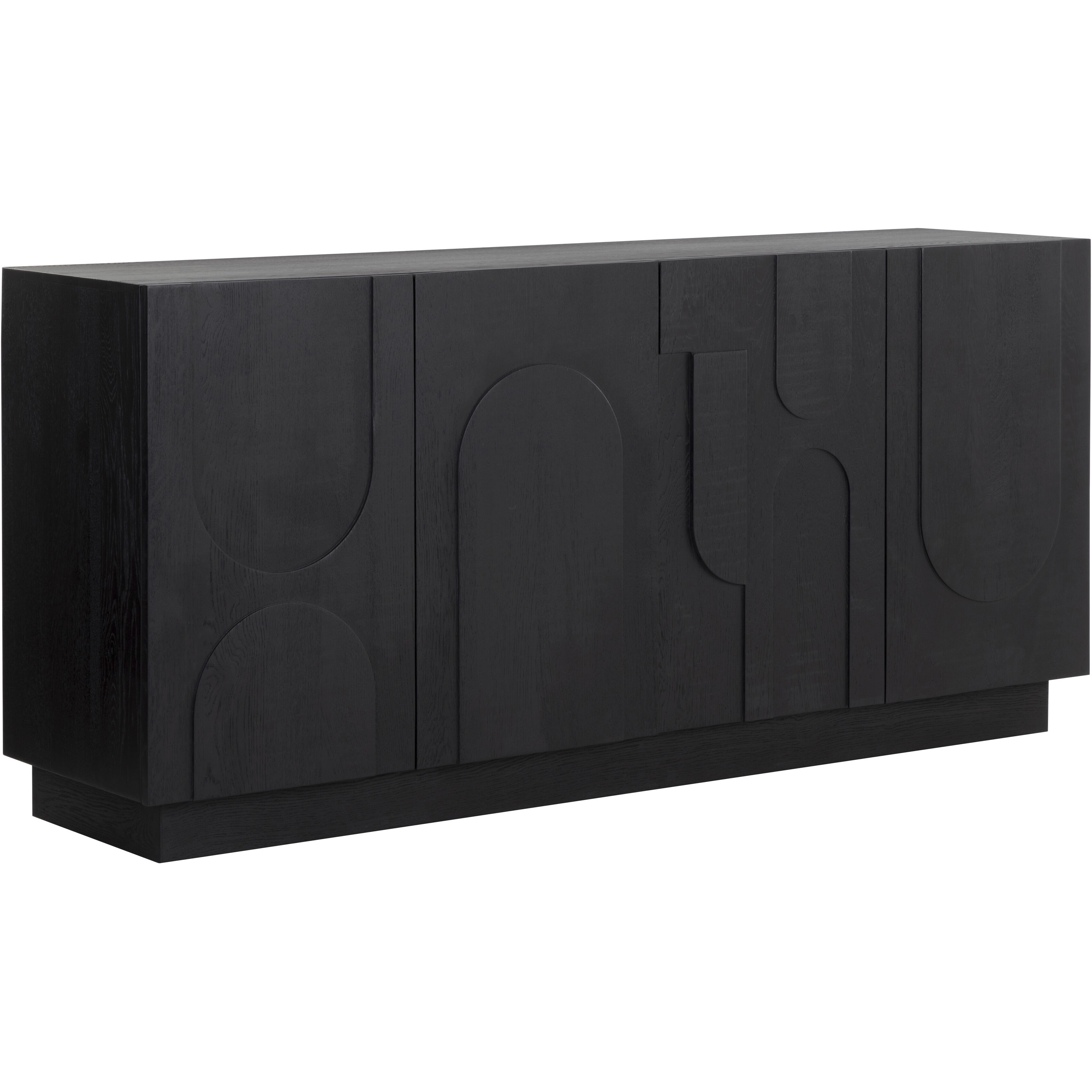 Cove 74 X 17.75 inch Black Sideboard